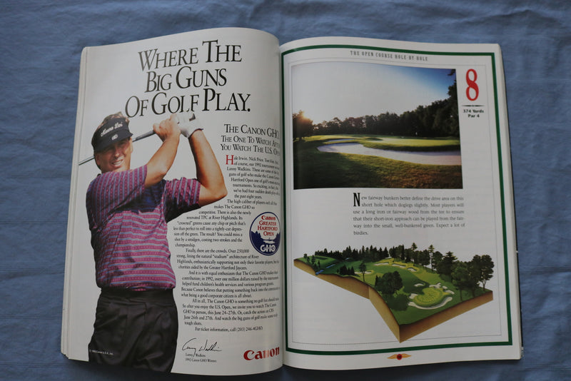 1993 U.S. OPEN PROGRAM - BALTUSROL GOLF CLUB - SPRINGFIELD, NJ - SP 4868V