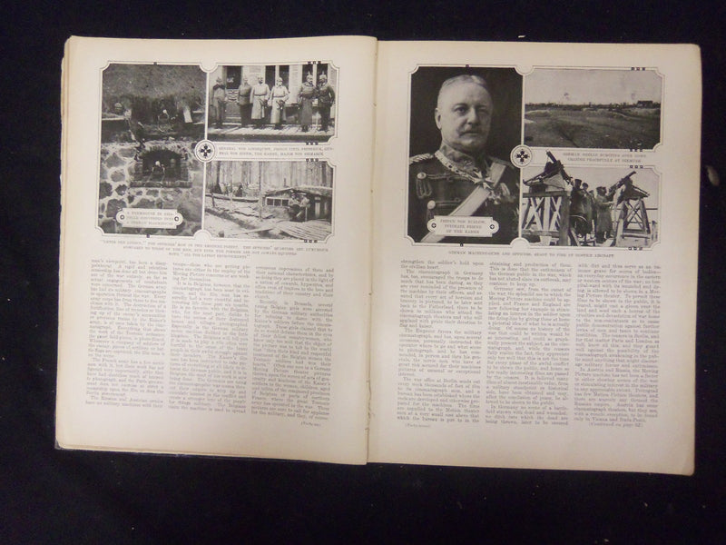 1915 SEPTEMBER MOTION PICTURE SUPPLEMENT MAGAZINE - GETRUDE MCCOY - ST 3137