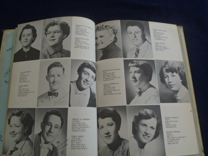 1955 THE SCOTTSMEN SCOTT TOWNSHIP HIGH SCHOOL YEARBOOK - ESPY, PA - YB 2692