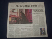 2021 JUNE 3 NEW YORK TIMES - NETANYAHU RIVALS ARE ON THE VERGE OF REPLACING HIM