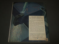 1942 JULY FORTUNE MAGAZINE - GREAT ADS - AMERICAN FLAG COVER - F 140