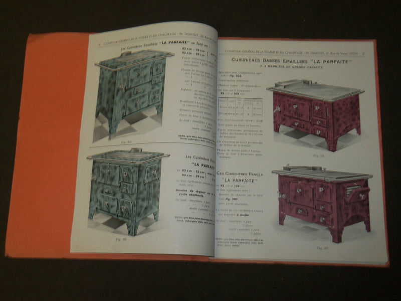 1900'S L'EMAILLERIE MODERNE THIVOLET FRENCH CATALOG - FURNITURE - J 3706