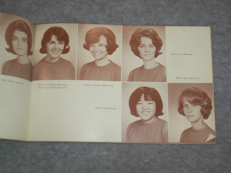1965 CARITAS ELIZABETH SETON HIGH SCHOOL YEARBOOK - BLADENSBURG, MD - YB 2011
