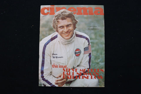 1971 FEBRUARY 12 CINEMA MAGAZINE - STEVE MCQUEEN COVER - E 24209