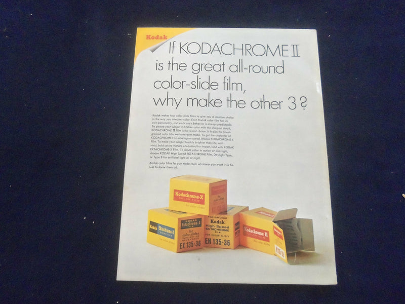 1968 APRIL U.S CAMERA AND TRAVEL MAGAZINE - NEW ENLARGING METER - SP 4714C