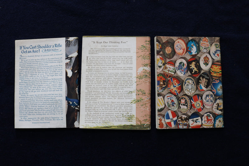 1944 READER'S DIGEST MAGAZINE - LOT OF 10 - O 3447