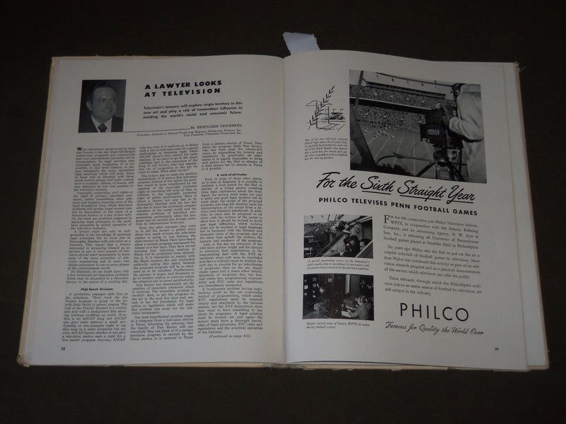 9146 AMERICAN TELEVISION SOCIETY INC. DIRECTORY BOOK - HARDCOVER - KD 4879