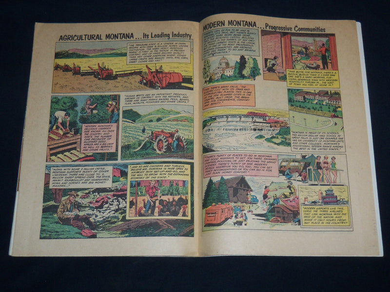 1950'S COME TO MONTANA LAND OF LEGEND & PROMISE COMIC BOOK - J 8700