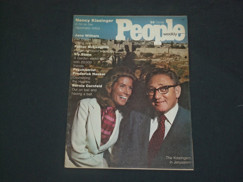 1974 JUNE 10 PEOPLE MAGAZINE - HENRY KISSINGER - B 4700