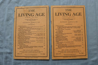 1922-1923 THE LIVING AGE MAGAZINE - LOT OF 13 - O 3896