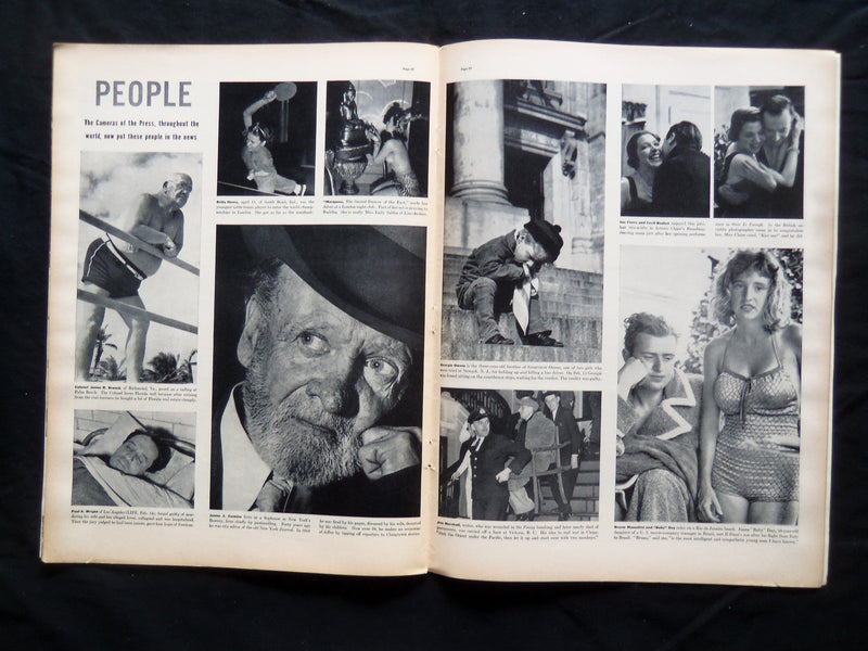 1938 FEBRUARY 28 LIFE MAGAZINE - FIREWORKS AT MONTE CARLO - L 67