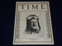 1926 AUGUST 23 TIME MAGAZINE - LE CAPITAINE RENE FONCK COVER - T 21