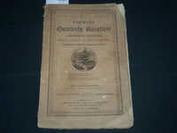 1863 JANUARY VERMONT QUARTERLY GAZETTEER HISTORICAL MAGAZINE - CIVIL WAR- J 4346