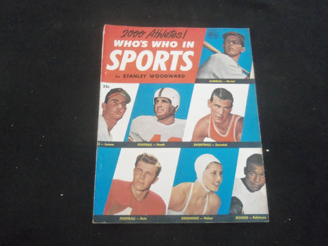 1951 WHO'S WHO IN SPORTS MAGAZINE - VOL 1, NO 2 - MUSIAL - ROTE - J 7740