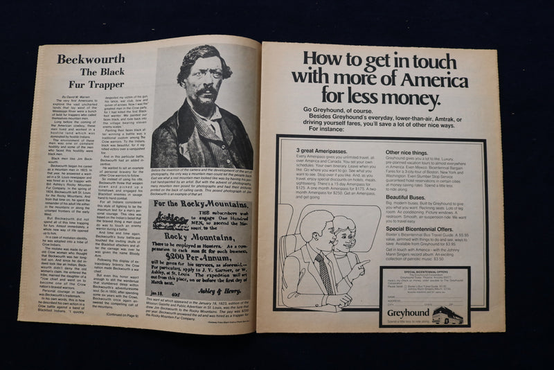 1976 MAY DAWN MAGAZINE - HISTORIC SITES - BICENTENNIAL TRAVEL - NP 8854