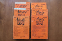 1932-1936 ATLANTIC MONTHLY MAGAZINE - LOT OF 33 - O 3917