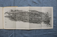 1930'S WATKINS GLEN, NY GUIDE BOOK WITH FOLD-OUT PICTORIAL MAP - K 3145