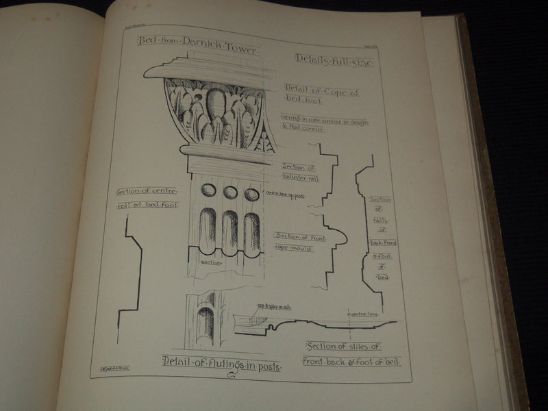 1870'S SCOTTISH WOODWORK XVI & XVII CENTURIES VOLUME #175 OF 250 - Z 229