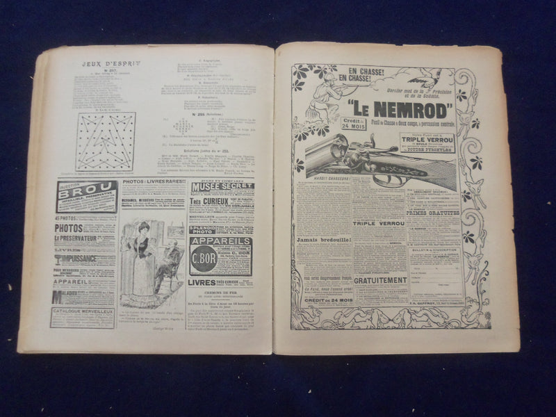 1904 NOV 12 LE SOURIRE MAGAZINE - ILLUSTRATED COMEDY - FRENCH TEXT - SP 4866P