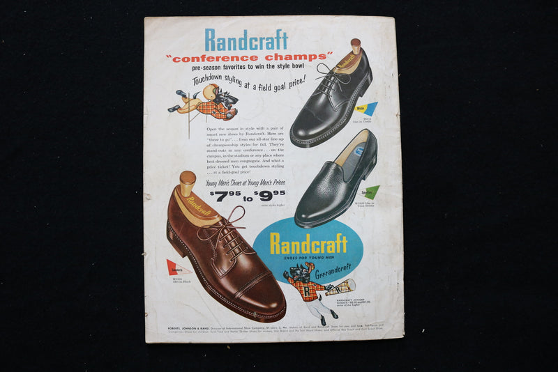 1956 SEPTEMBER SPORT MAGAZINE - TENTH ANNIVERSARY ISSUE COVER - ST 1010A