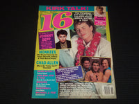 1987 NOVEMBER 16 MAGAZINE - JOHNNY DEPP FRONT COVER - E 14926