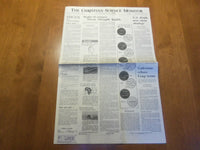 1968 JAN 4 THE CHRISTIAN SCIENCE MONITOR - NIXON STRENGHT BUILDS - NP 4616