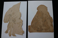 19TH CENTURY CUTOUTS - LOT OF 2 - K 2257