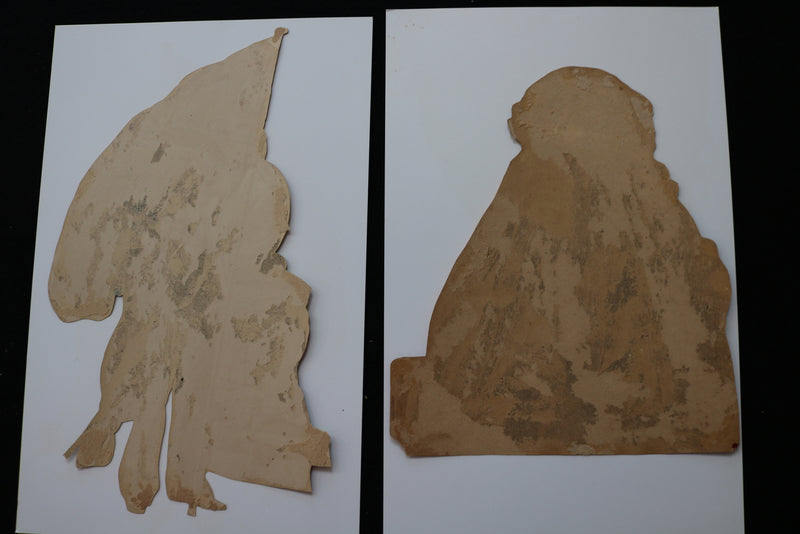 19TH CENTURY CUTOUTS - LOT OF 2 - K 2257