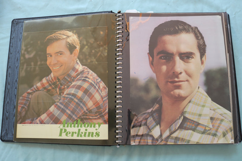 MOVIE STAR SCRAPBOOK - TYRONE POWER - NATALIE WOOD - E 26482