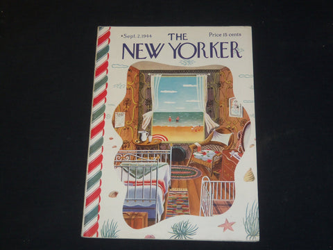 1944 SEPTEMBER 2 THE NEW YORKER MAGAZINE - ILLUSTRATED COVER - NY 101
