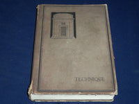 1924 TECHNIQUE M. I. T. TECHNOLOGY MASSACHUSETTS YEARBOOK - NICE PHOTOS - YB 75B