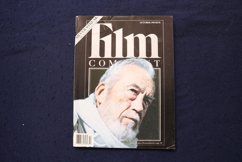 1987 OCTOBER FILM COMMENT MAGAZINE - JOHN HUSTON REMEMBERED COVER - E 19049