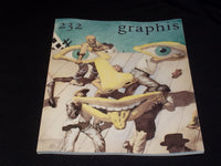 1984 #232 GRAPHIS MAGAZINE VERY NICE COVER ART & INSIDE PAGES - E 826