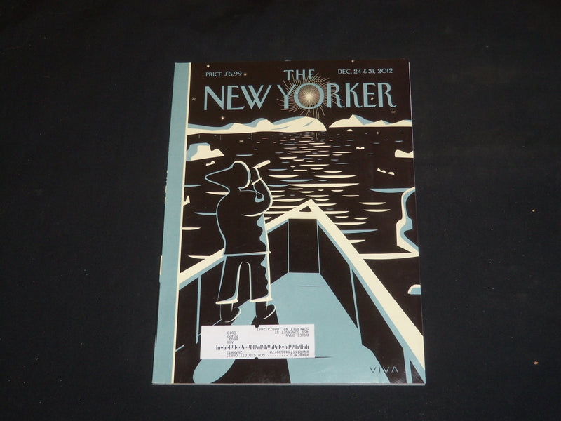 2012 DECEMBER 24 & 31 THE NEW YORKER MAGAZINE - ILLUSTRATED COVER - NY 2162