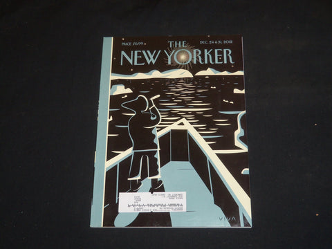 2012 DECEMBER 24 & 31 THE NEW YORKER MAGAZINE - ILLUSTRATED COVER - NY 2162