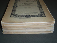 1894-1901 BOOK REVIEWS MAGAZINE LOT OF 9 ISSUES - WR 162