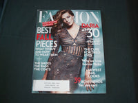 2013 OCTOBER FASHION MAGAZINE - CANADIAN EDITION - DARIA AT 30 COVER - B 6024