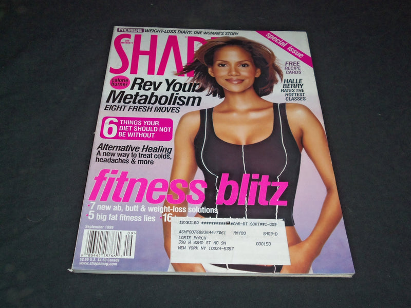 1999 SEPTEMBER SHAPE MAGAZINE - HALLE BERRY - SP 6062