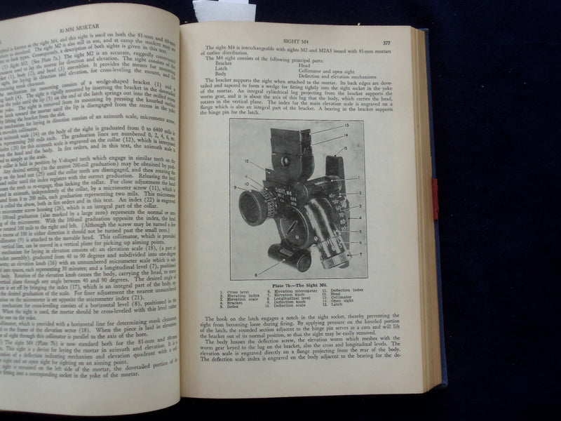 1940 THE R.O.T.C. INFANTRY MANUAL HARDCOVER BOOK - VOLUME III - KD 8622