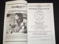 1989-1990 TWN BROOKS KENNEL CLUB CATALOGS LOT OF 3 - NEW JERSEY - O 3178C