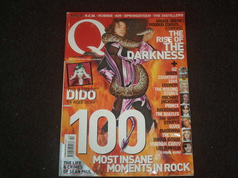2004 FEBRUARY Q MAGAZINE - THE DARKNESS - ST 6990