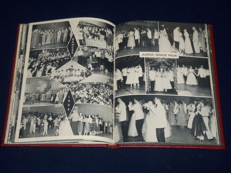 1954 CROSS ROADS BERGENFIELD HIGH SCHOOL YEARBOOK - NEW JERSEY - YB 466E