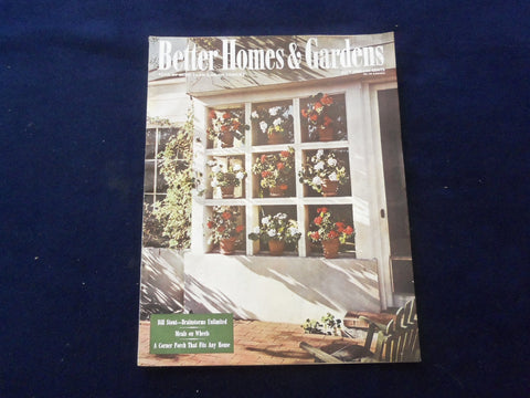1945 JULY BETTER HOMES & GARDENS MAGAZINE - NICE ILLUSTRATED COVER - SP 6118I