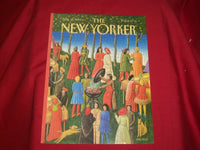 1989 AUGUST 14 NEW YORKER MAGAZINE FRONT COVER ONLY - GREAT ART FOR FRAMING