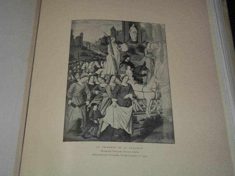 1902 PETRARQUE SES ETUDES D'ART ILLUSTRATED VOLUME - PLATES - PARIS - Z 276