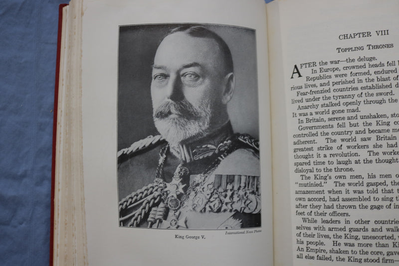 1936 LONG LIVE THE KING! HARDCOVER BOOK BY E. ACLAND & E. BARTLETT - KD 9379