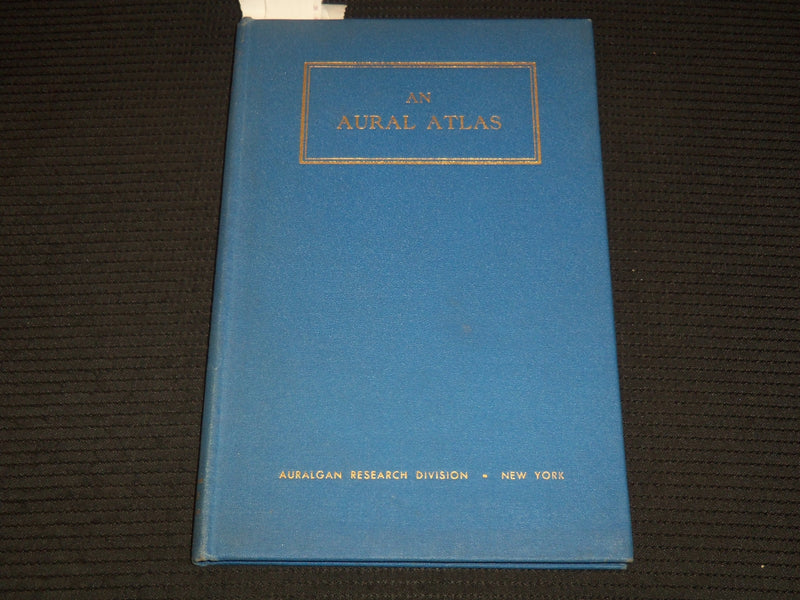 1946 AN AURAL ATLAS - AURALGAN RESEARCH DIV. RED CROSS BOOK - 49 PLATES- KD 9515
