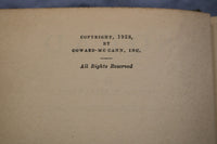 1928 SQUAD HARDCOVER BOOK BY JAMES B. WHARTON - AUTHOR INSCRIBED - KD 9595