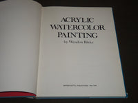 Acrylic Watercolor Painting by Wendon Blake (1970, Hardcover) - I 423
