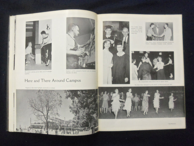 1957 WARBLER EASTERN ILLINOIS STATE COLLEGE YEARBOOK - CHARLESTON, IL - YB 3315